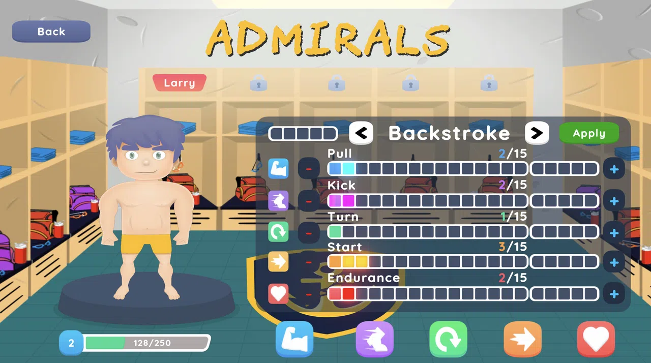 Swimming Dynasty Demo Screenshot 2