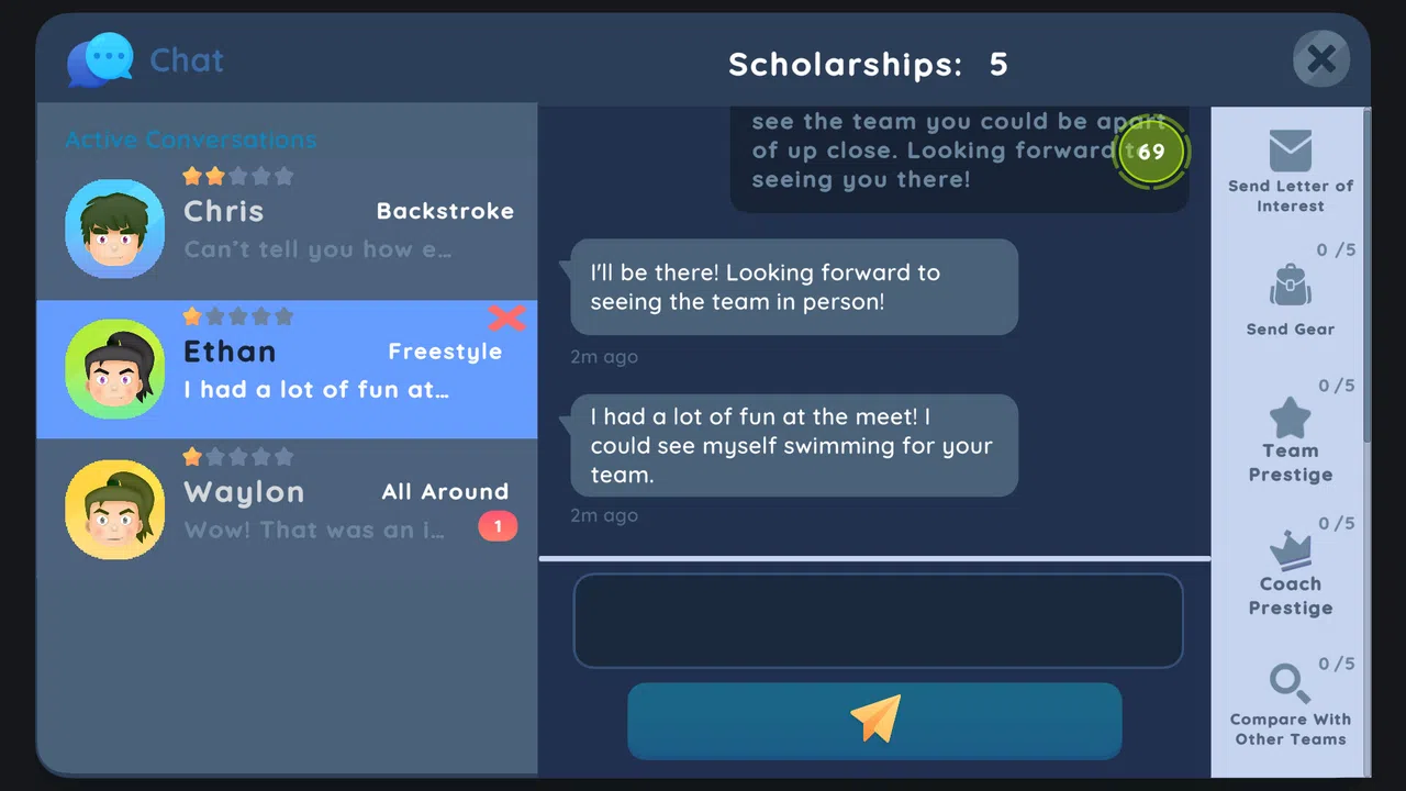 Swimming Dynasty Demo Screenshot 4