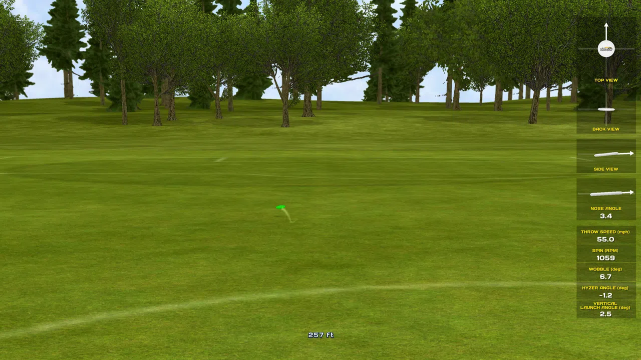 True Disc Golf - Pro Simulator Mode (TechDisc support) Screenshot 1