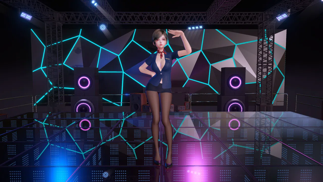 Angel Legion-DLC Elegant Stewardess (Blue) Screenshot 1