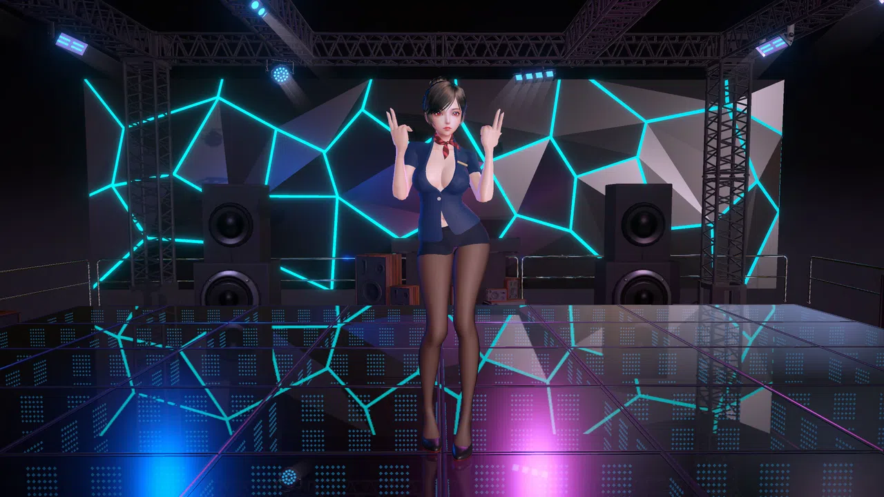 Angel Legion-DLC Elegant Stewardess (Blue) Screenshot 2