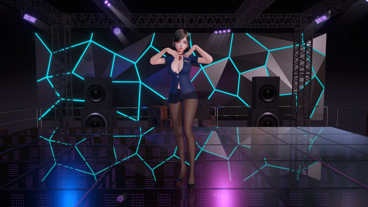 Angel Legion-DLC Elegant Stewardess (Blue) Screenshot 0