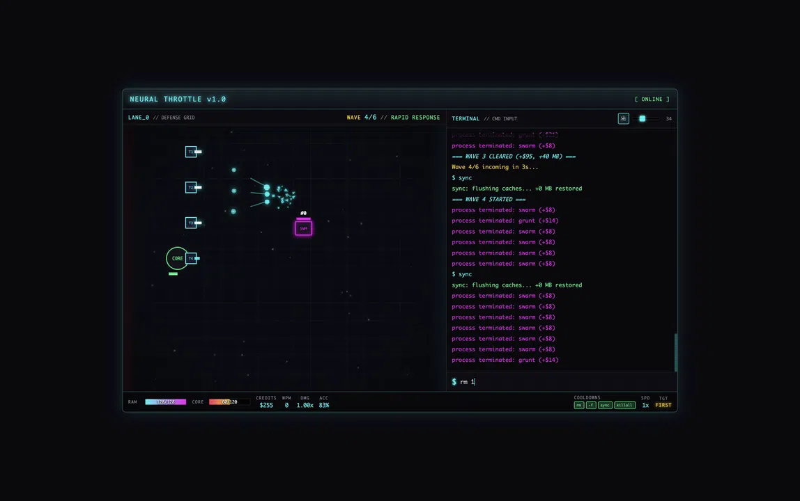 Neural Throttle Screenshot 1