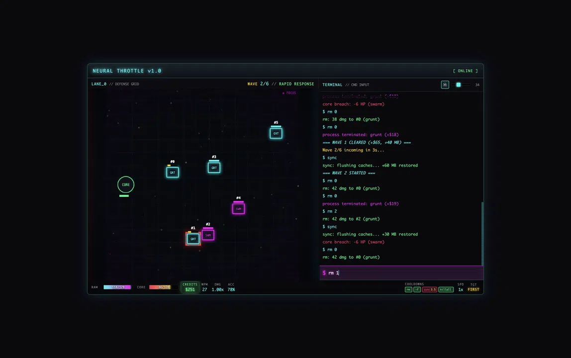 Neural Throttle Screenshot 3
