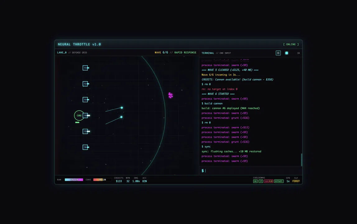 Neural Throttle Screenshot 5