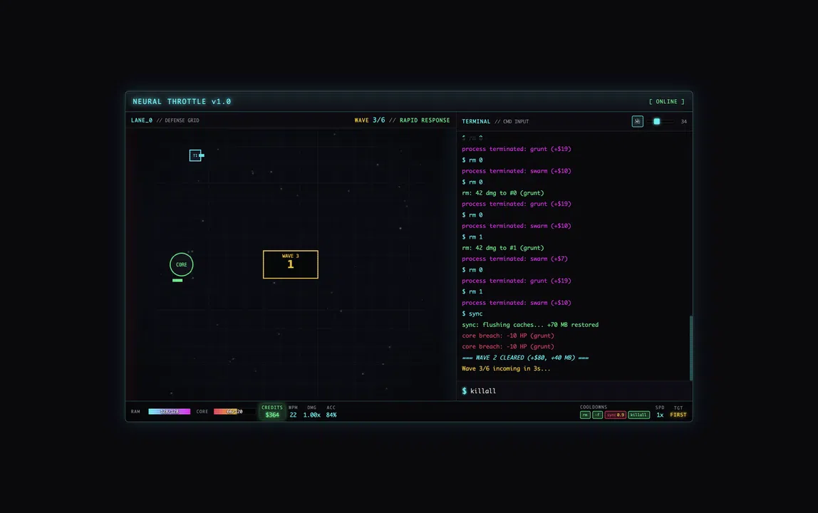 Neural Throttle Screenshot 4