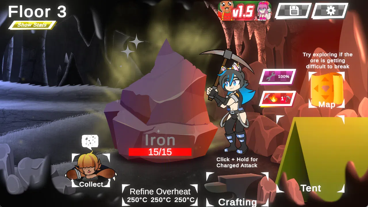 Mineheart Abyss Screenshot 0