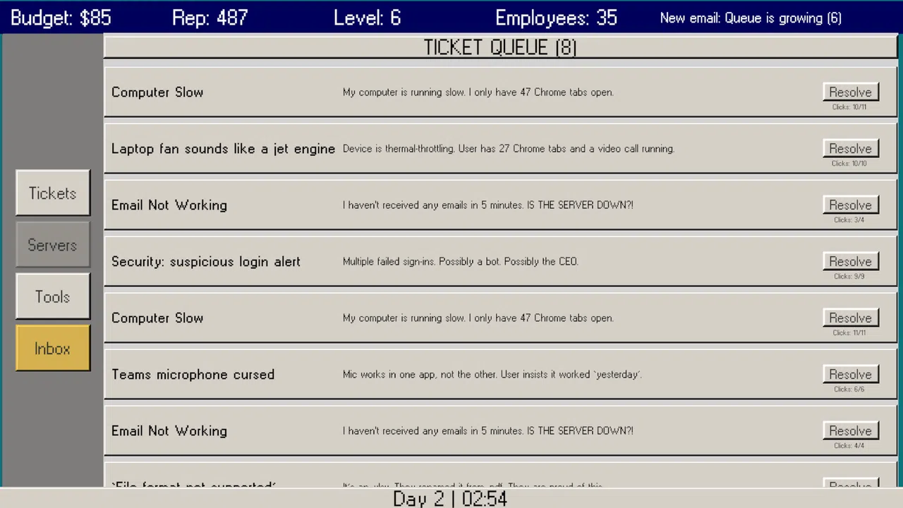 SYSADMIN Hell Demo Screenshot 3