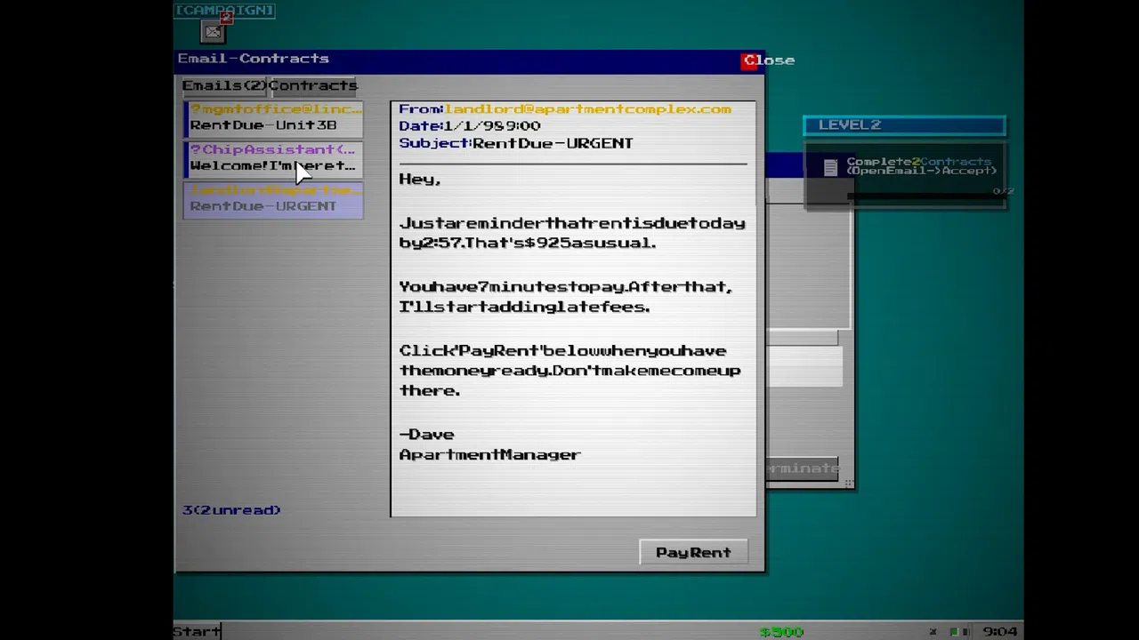 System Overload Demo Screenshot 0