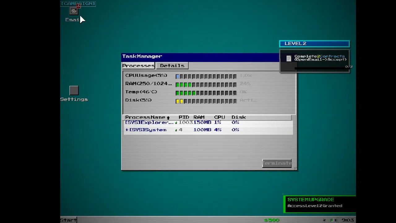 System Overload Demo Screenshot 3