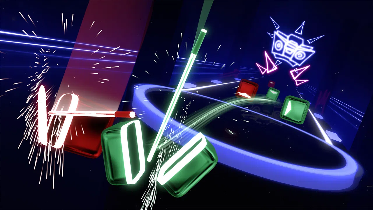 Beat Saber - Bad Bunny - Me Porto Bonito (feat. Chencho Corleone) Screenshot 1