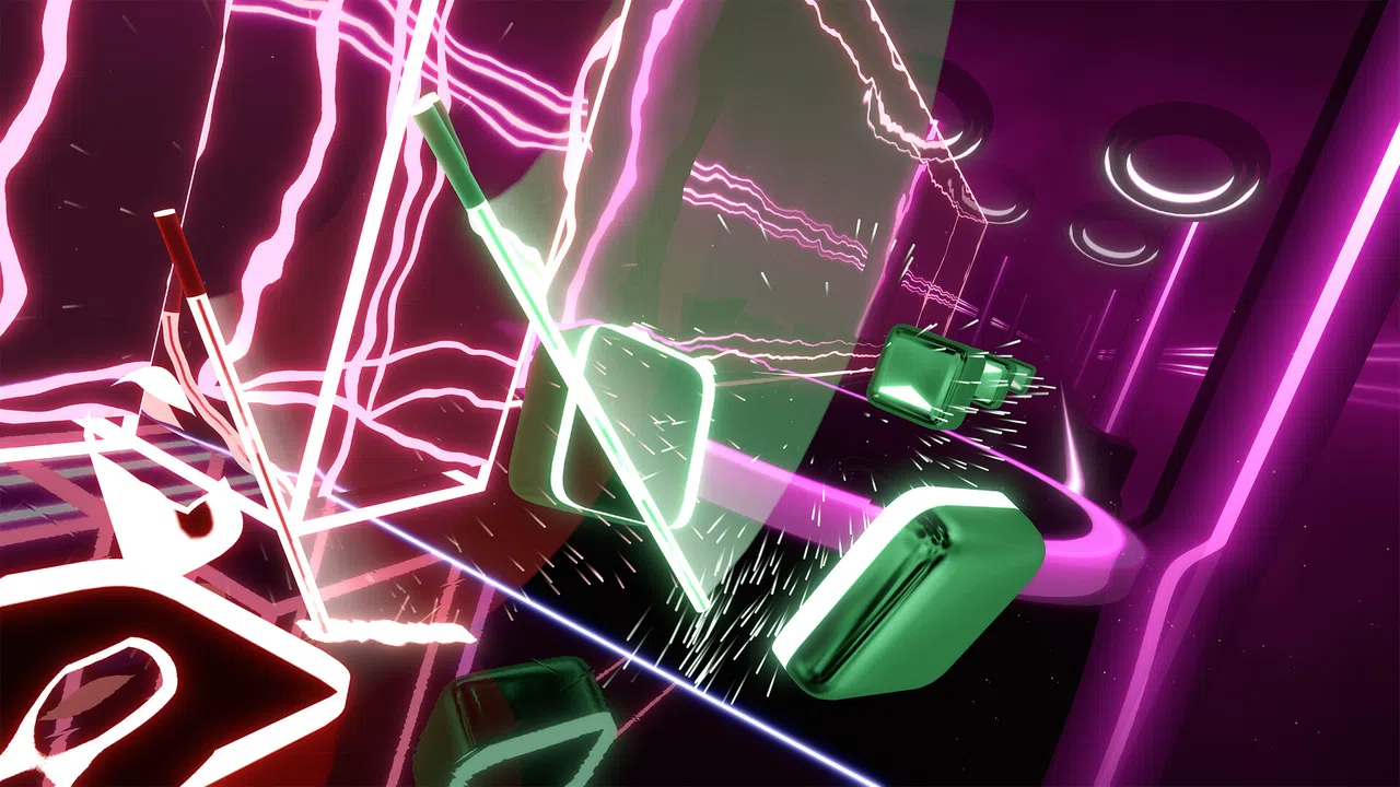 Beat Saber - Bad Bunny - Me Porto Bonito (feat. Chencho Corleone) Screenshot 2