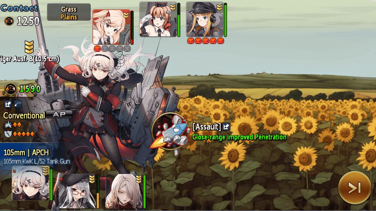 Metal Waltz: Anime tank girls Screenshot 3