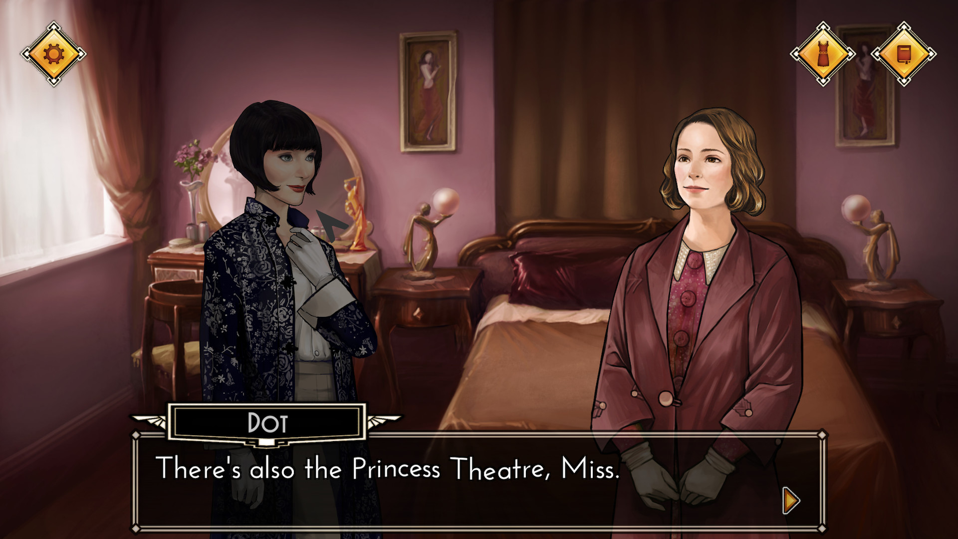 Miss Fisher and the Deathly Maze Screenshot 1