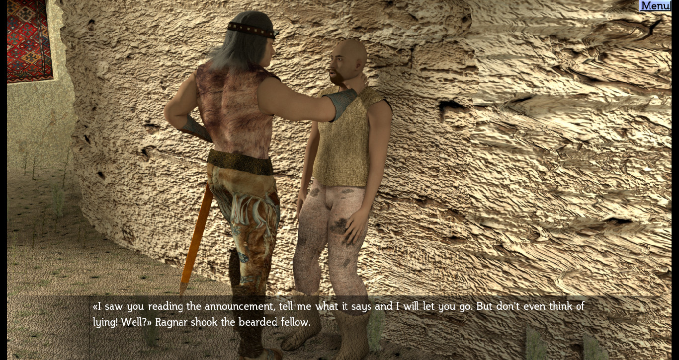 The Barbarian and the Subterranean Caves Screenshot 0