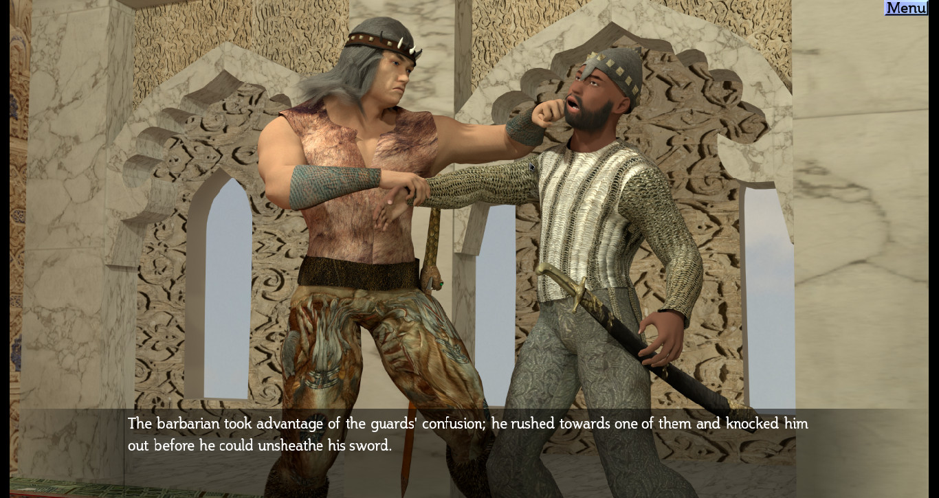 The Barbarian and the Subterranean Caves Screenshot 9