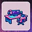 Cards on the table icon