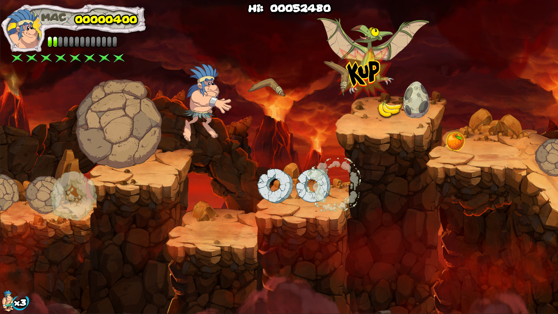 New Joe & Mac - Caveman Ninja Screenshot 0