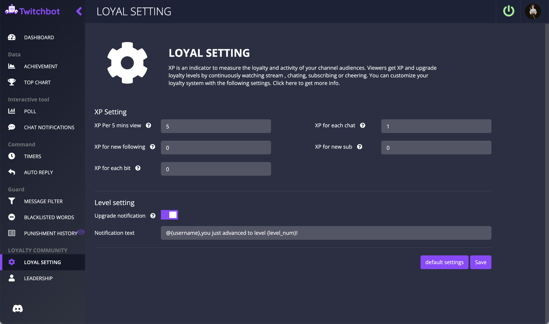 TBOT - Twitch Bot Screenshot 5