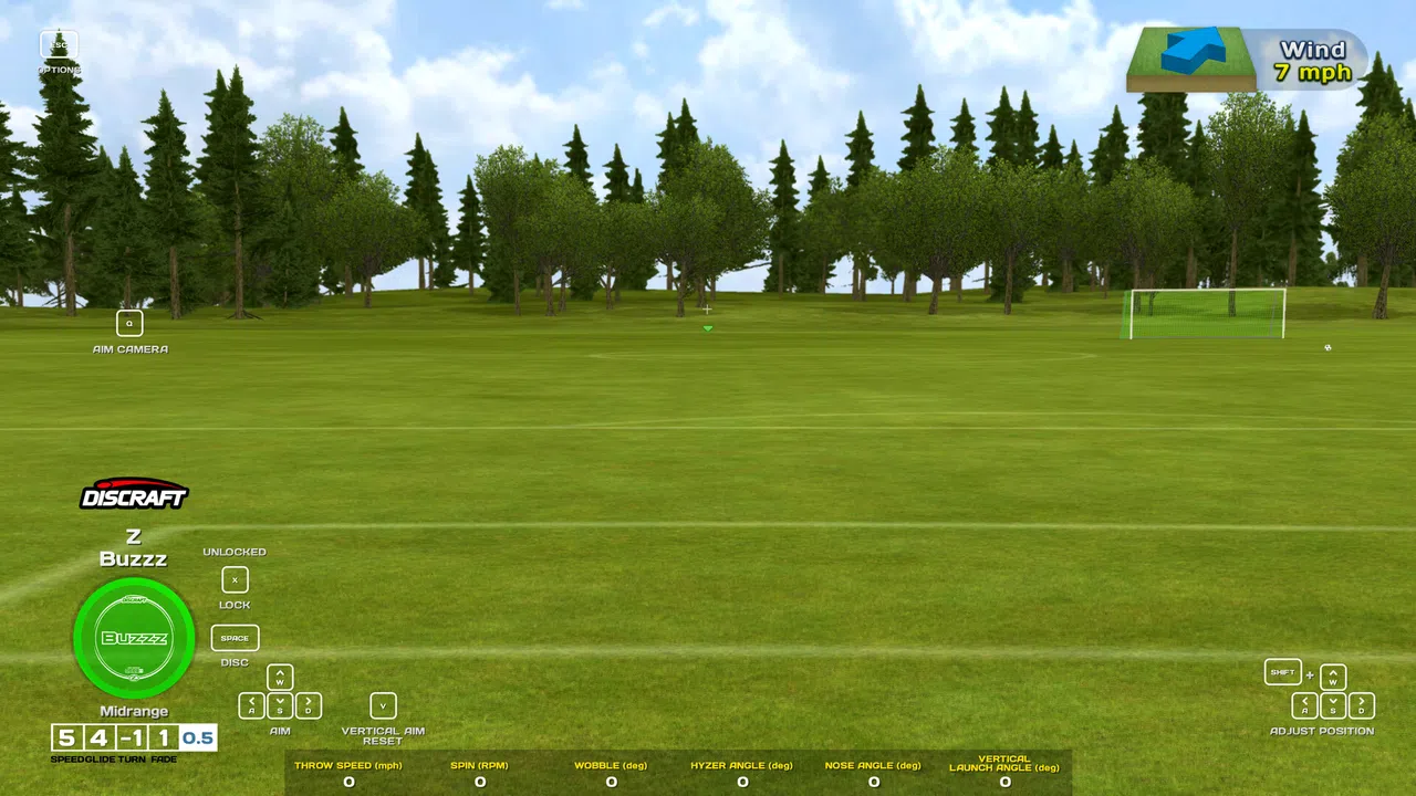 True Disc Golf - Pro Simulator Mode (HYZR Launch Monitor support) Screenshot 0