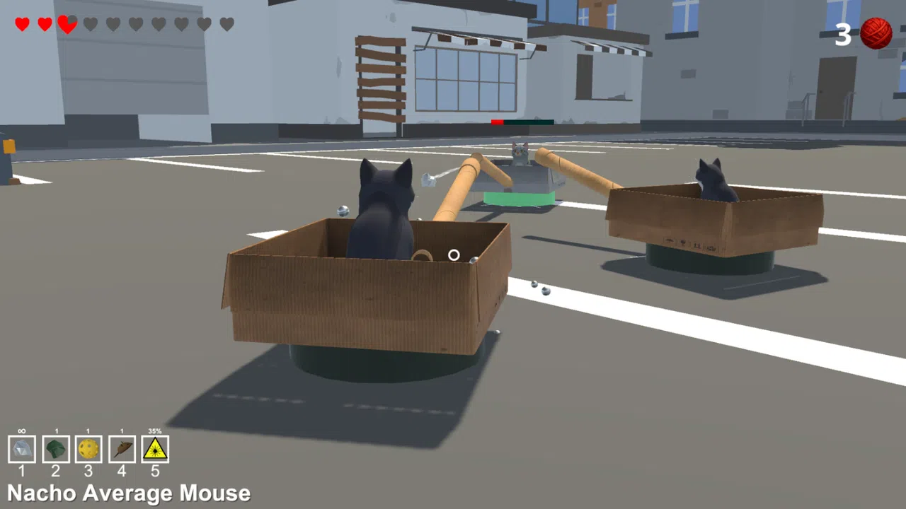 Purrfect Tanks - The Yarnpocalypse Demo Screenshot 4