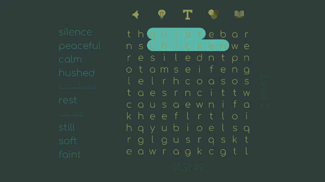 WordSearch Story Demo Screenshot 2