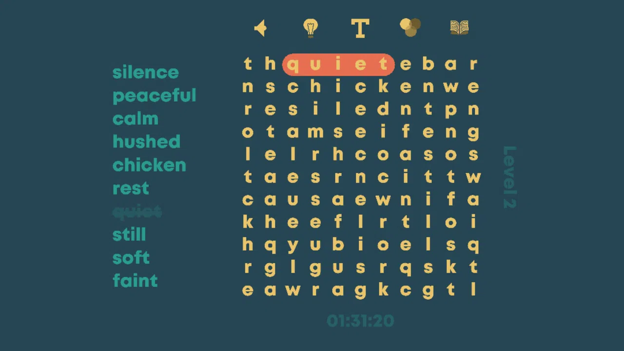 WordSearch Story Demo Screenshot 1