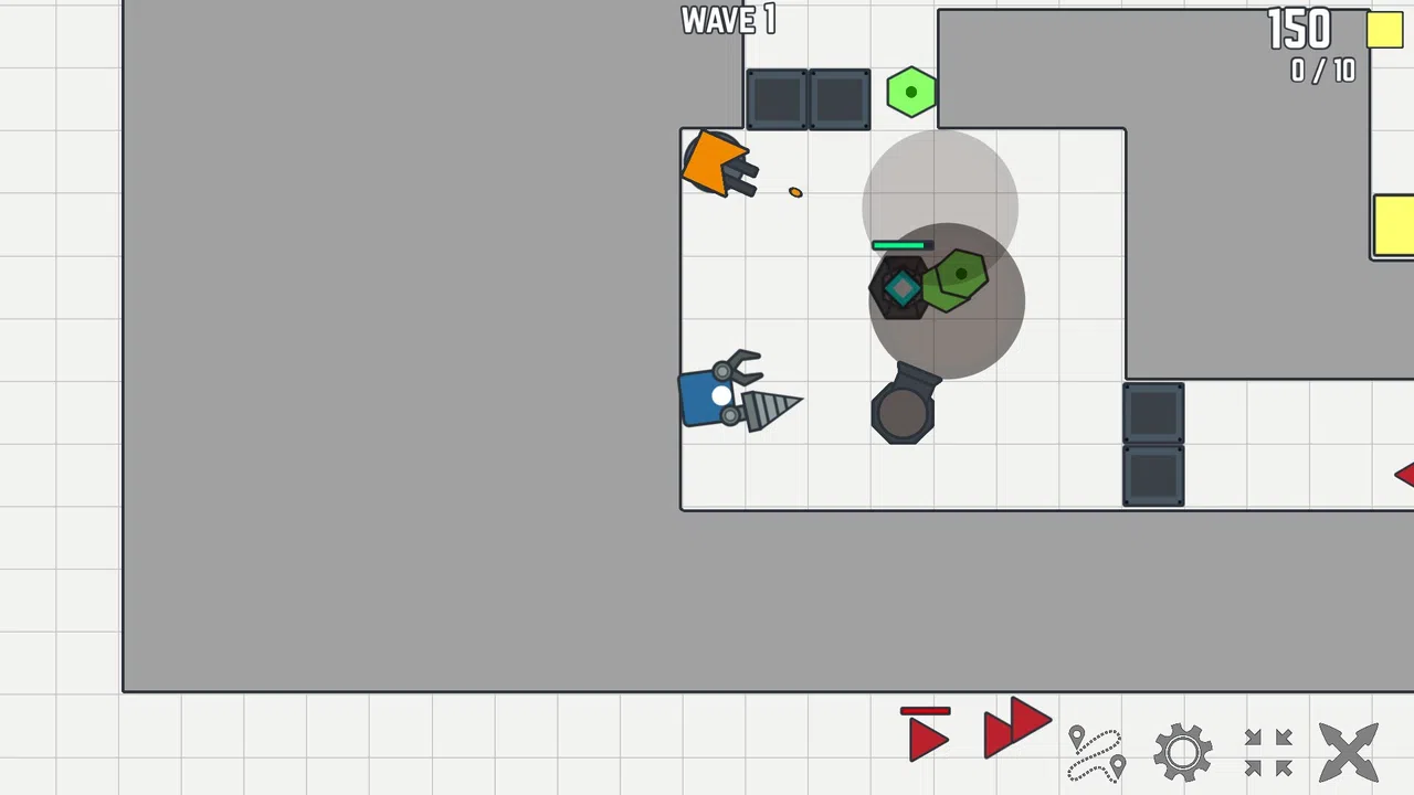 几何防线 Geo Defense Screenshot 1