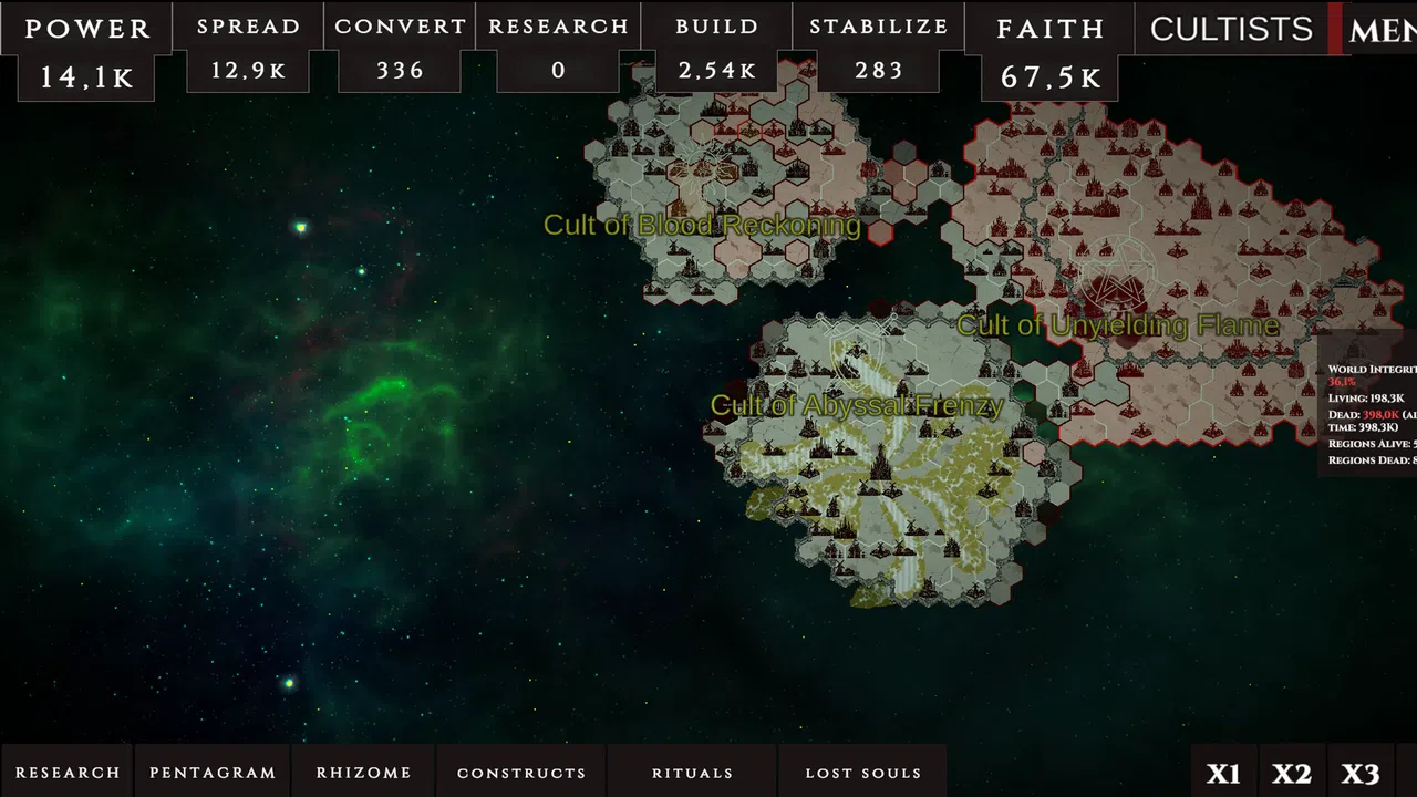 Cults of the Endtimes Demo Screenshot 0