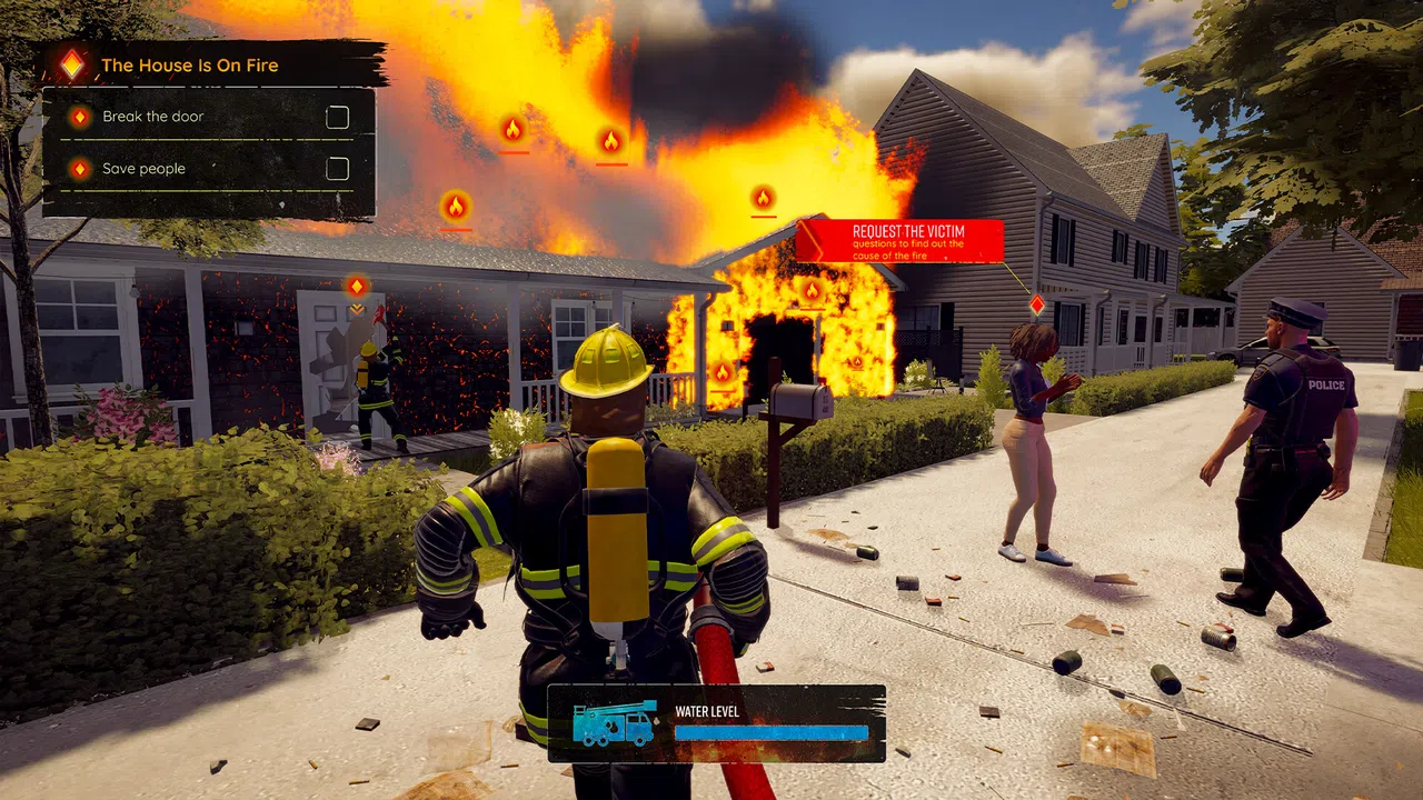 Firefighting Rescue Simulator Screenshot 3