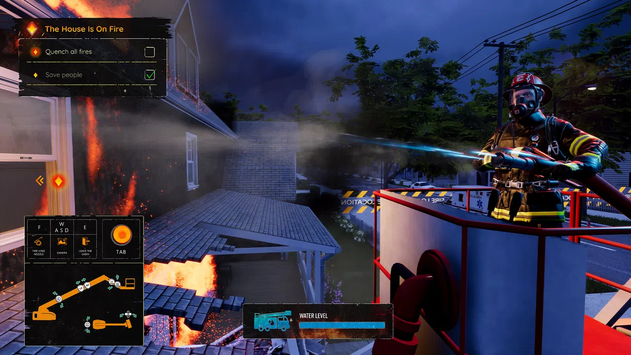 Firefighting Rescue Simulator Screenshot 1