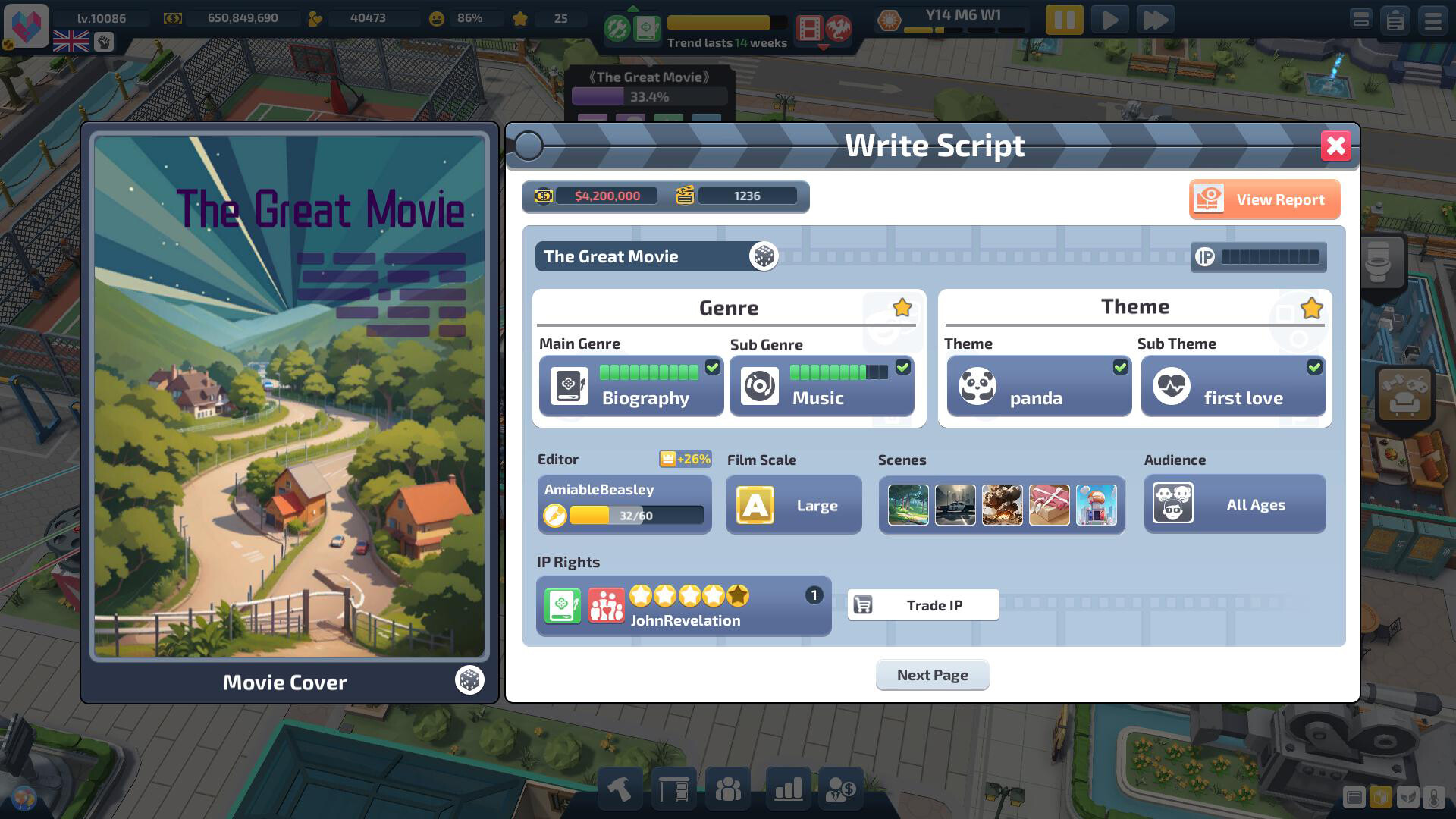 Super Movie Tycoon Screenshot 4