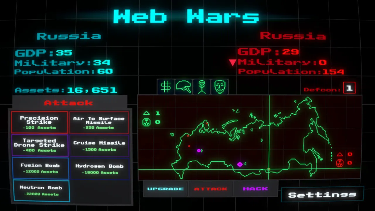 Web Wars Demo Screenshot 3