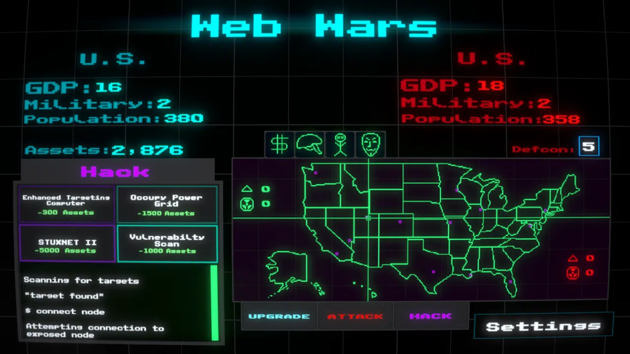 Web Wars Demo Screenshot 0