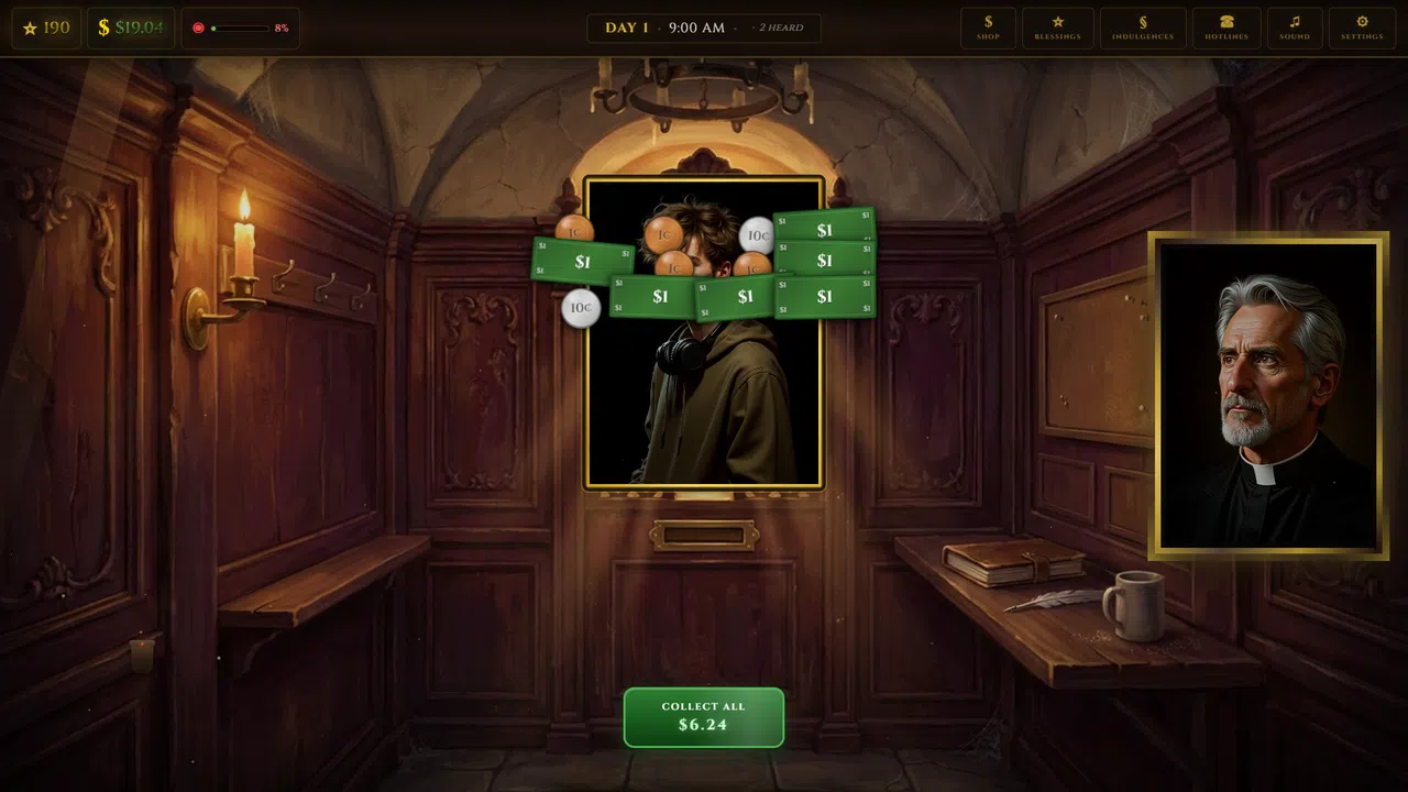 Confessional Simulator Demo Screenshot 4