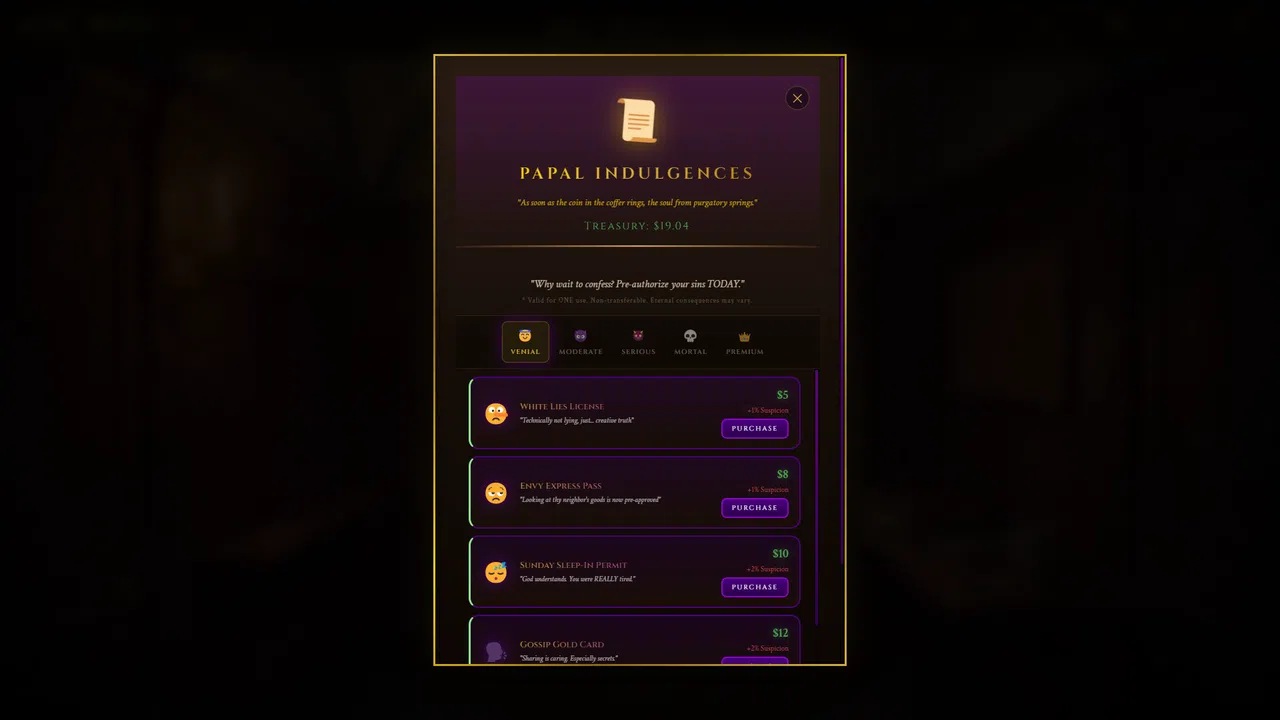 Confessional Simulator Demo Screenshot 6