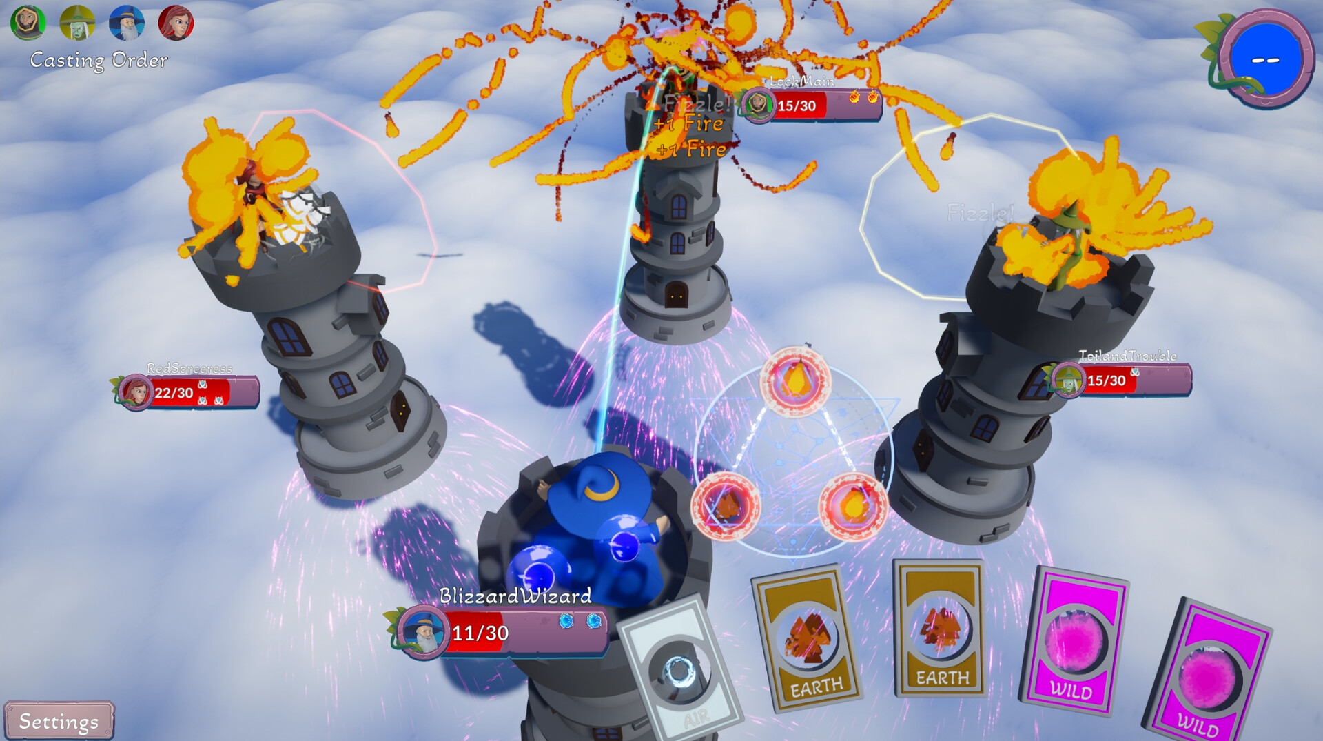 Wild Wizard War Screenshot 1