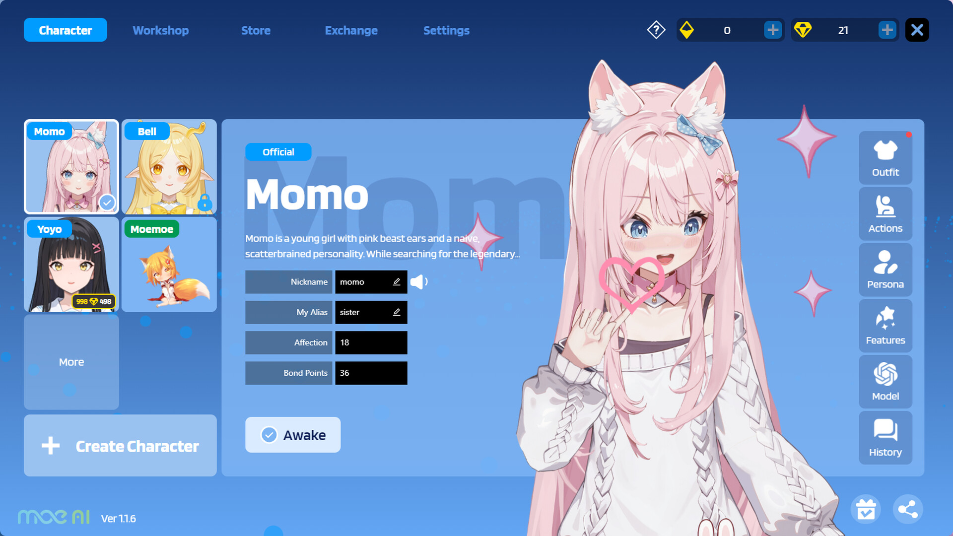 Moe-AI Screenshot 0