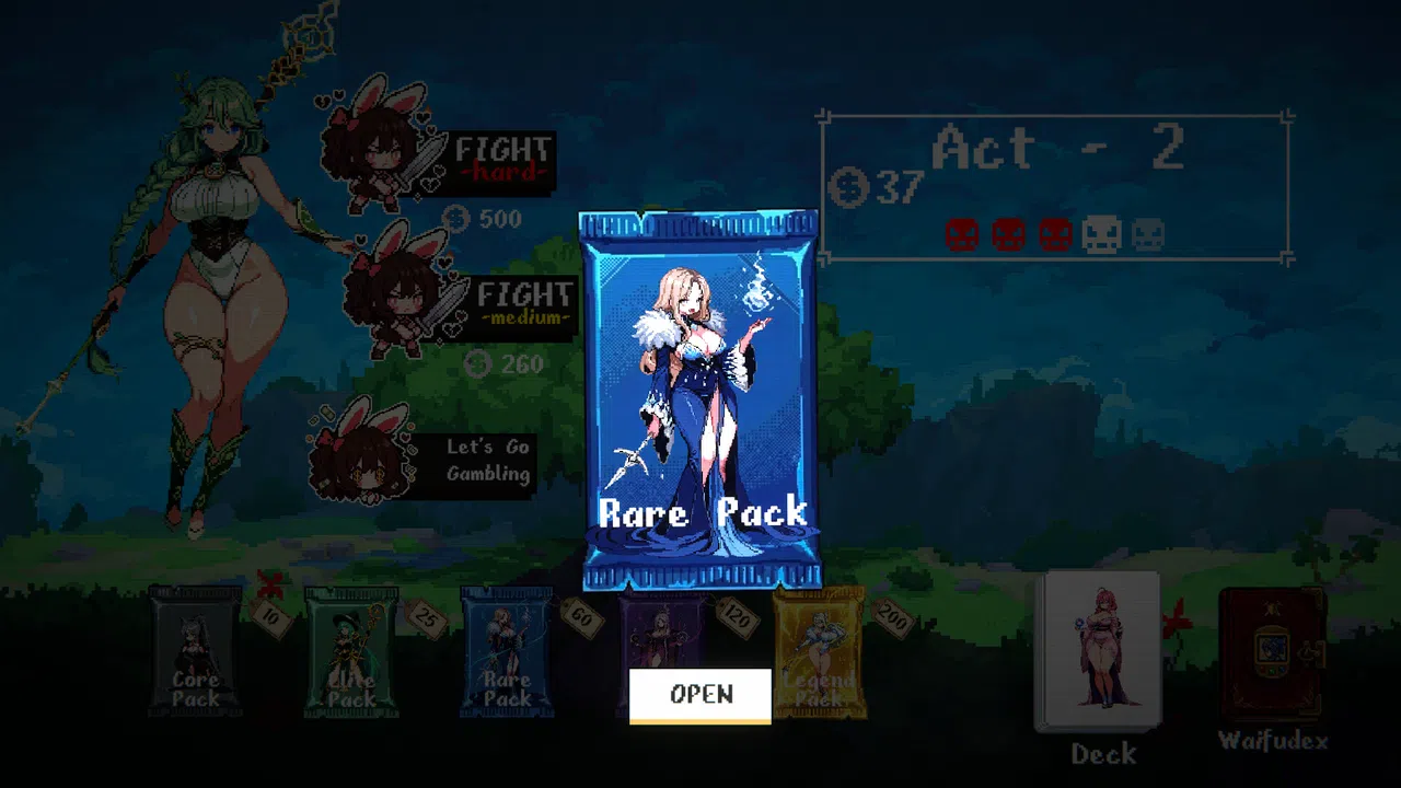 Waifuro : Roguelike Waifubuilder Screenshot 2