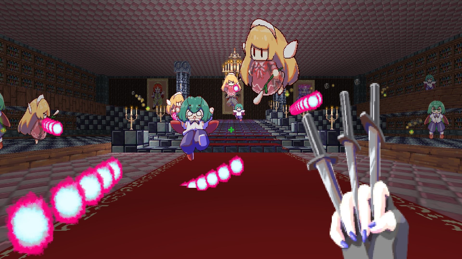 I Am Sakuya: Touhou FPS Game Screenshot 1