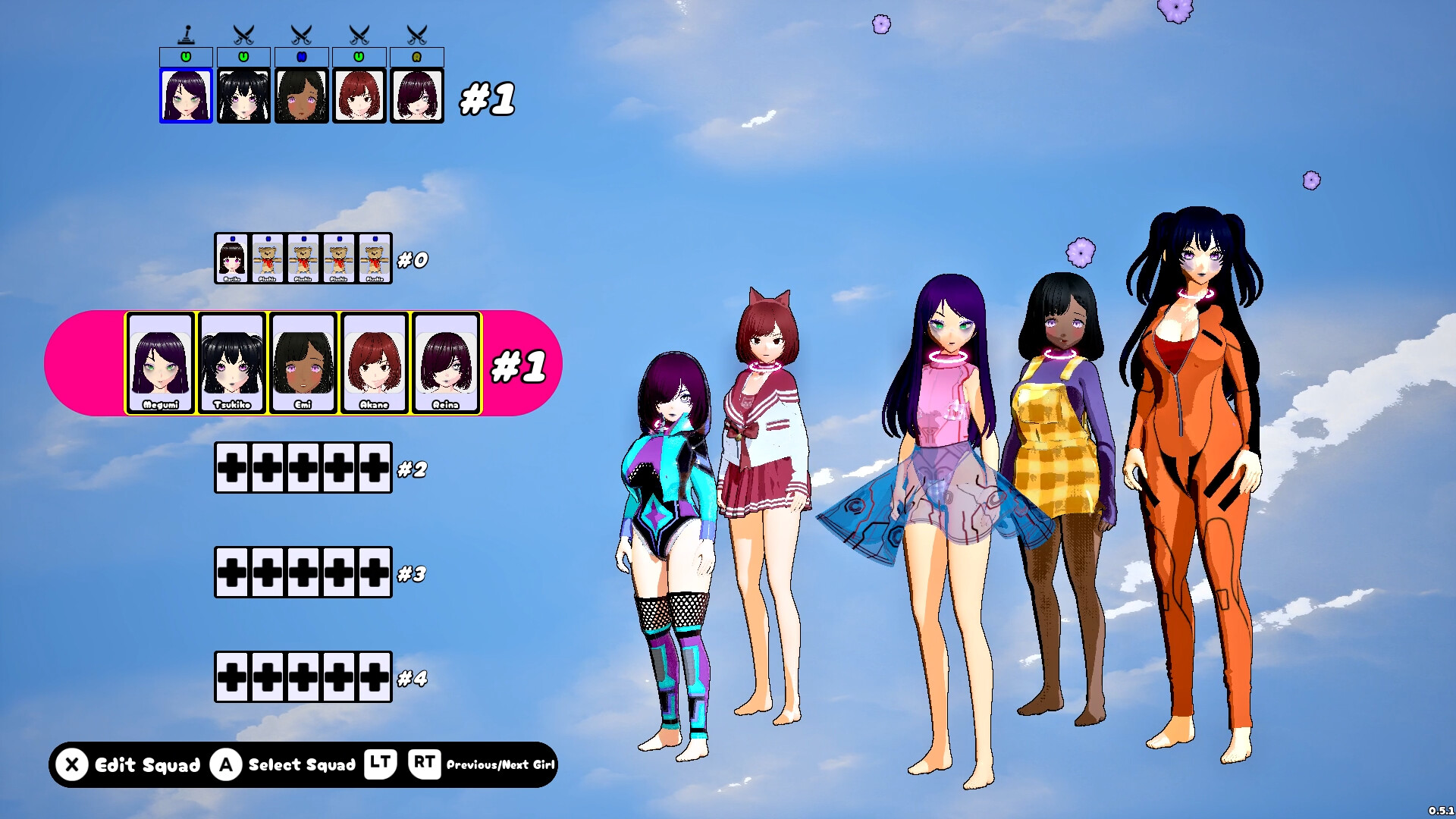 NekoClaw: Waifu Catcher Demo Screenshot 1