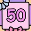 Fifty cats icon