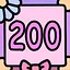 Two hundred cats icon