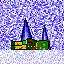 Ice and spike icon