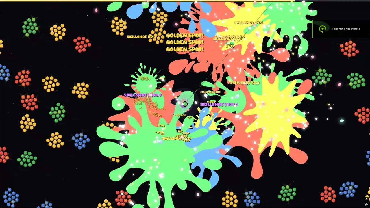 Bubble Shooter but In Space and Incremental Screenshot 0