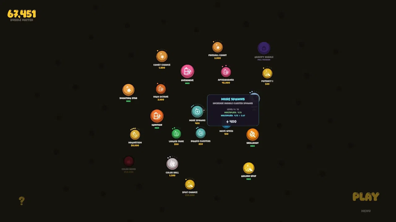 Bubble Shooter but In Space and Incremental Screenshot 3