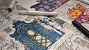 FIND KITTENS 11: Dollhouse - Coloring Book Screenshot 5
