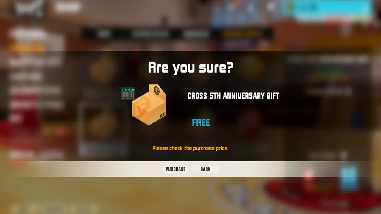 3on3 FreeStyle - Cross 5th Anniversary Gift Screenshot 1