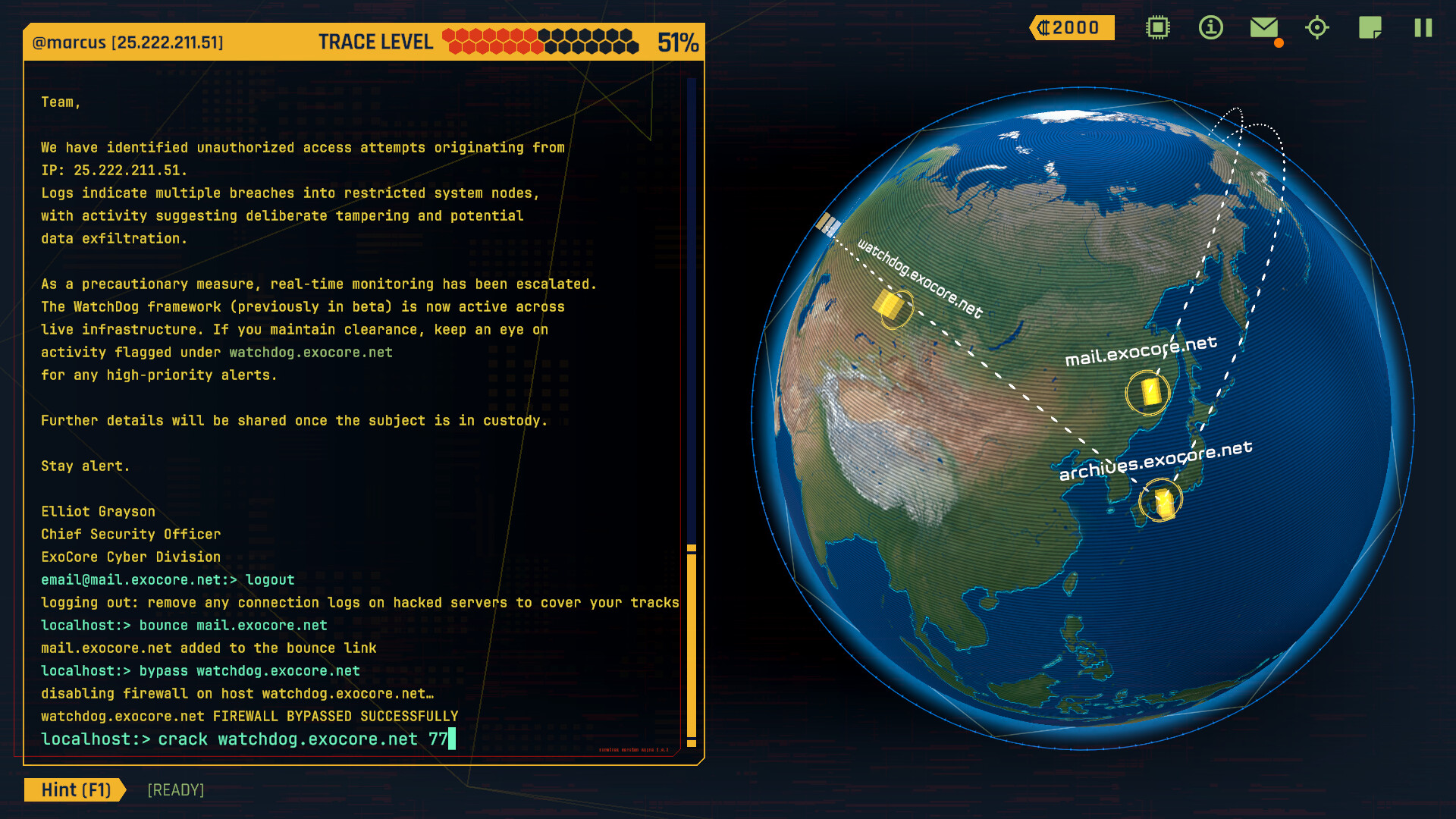 Void Future: Hacking Protocol Demo Screenshot 3