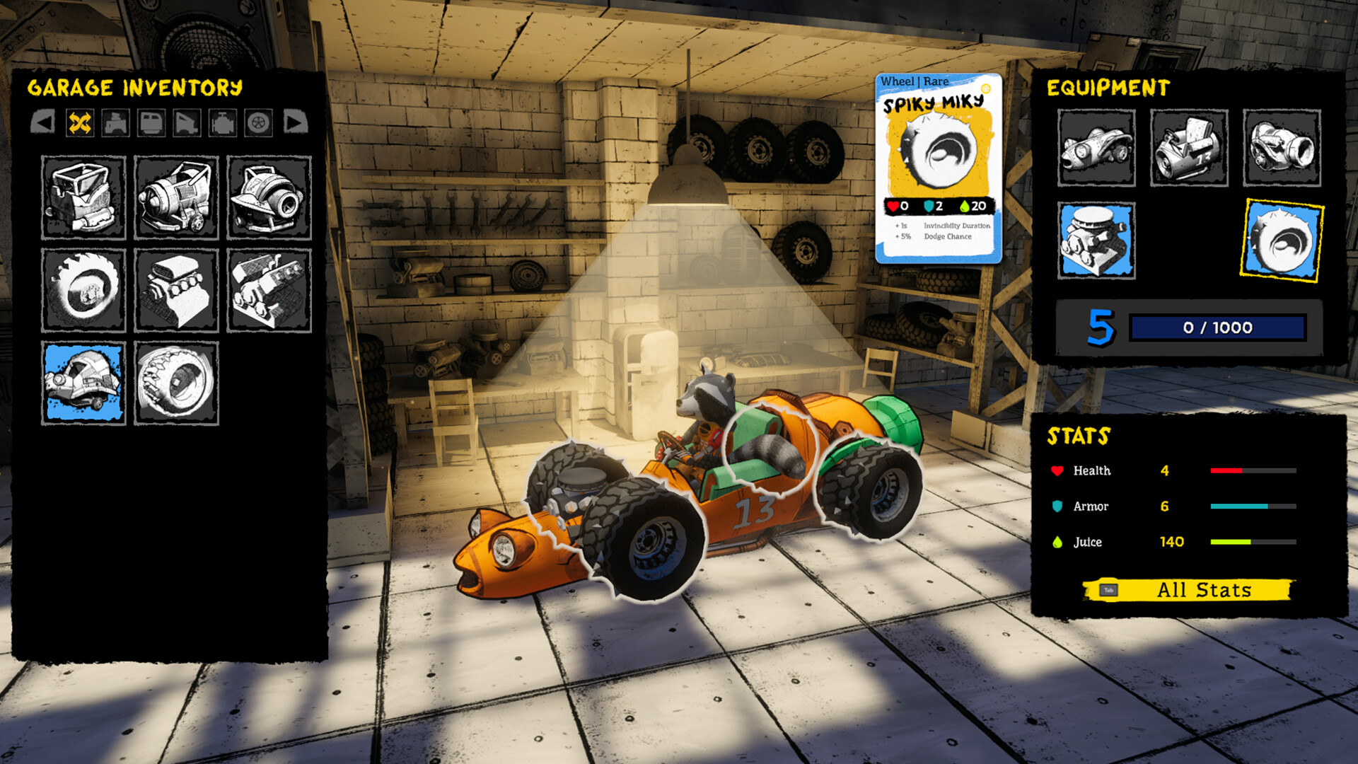 SCHROTT: Roguelike Racer Screenshot 1